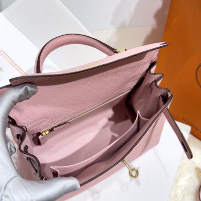 wholesale quality hermes kelly 25 togo retourn rose sakura ghw